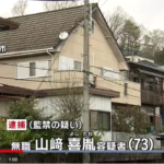 山崎喜胤(よしたね)容疑者の顔画像は?障害の長男20年間も監禁
